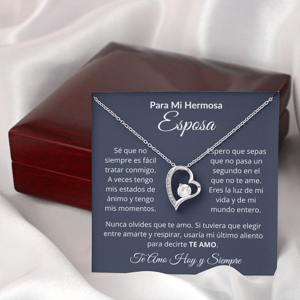 Esposa | Collar Forever Love - Navy
