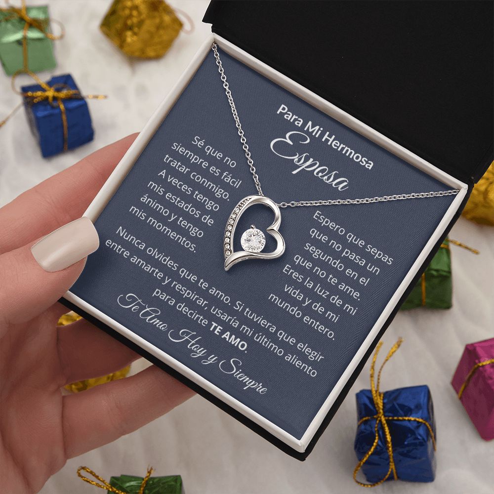 Esposa | Collar Forever Love - Navy