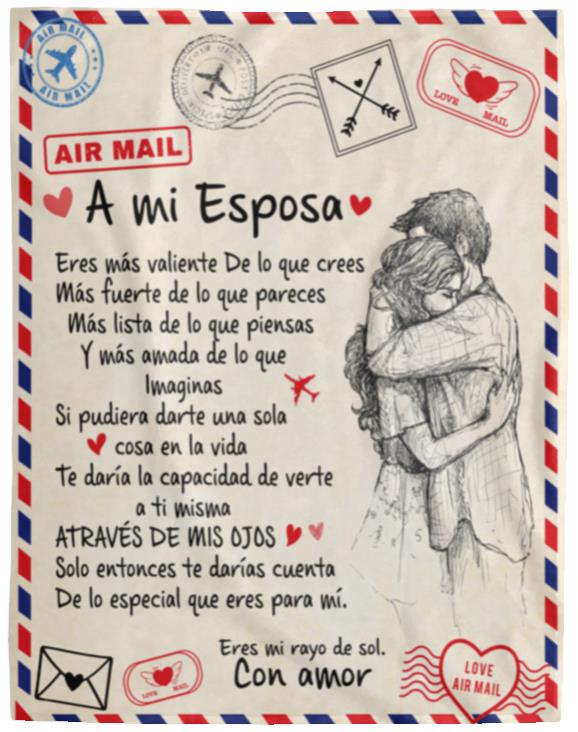 A Mi Esposa - (Postal) Manta