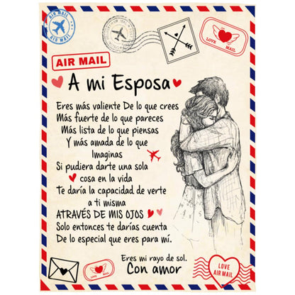 A Mi Esposa - (Postal) Manta