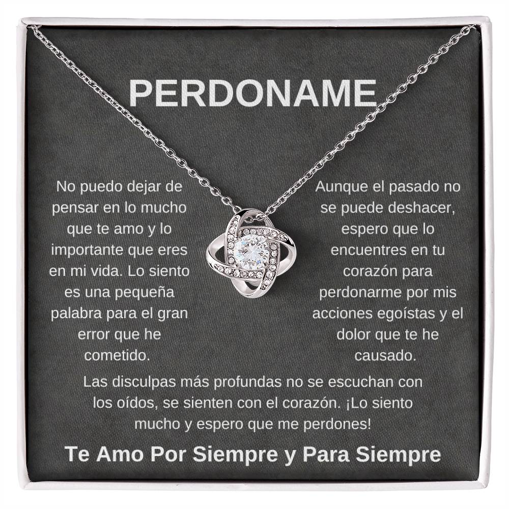 Perdoname | Collar Love Knot