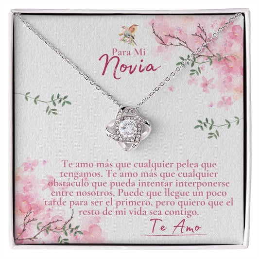 Para Mi Novia (PK) | Collar Love Knot