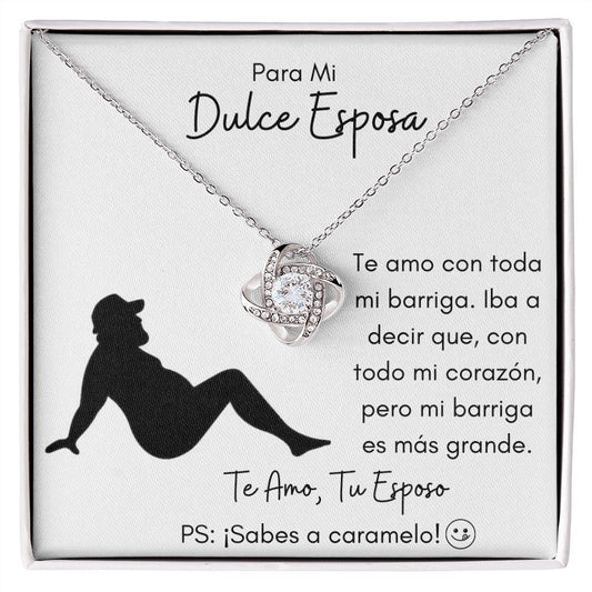 Mi Dulce Esposa | Collar Love Knot