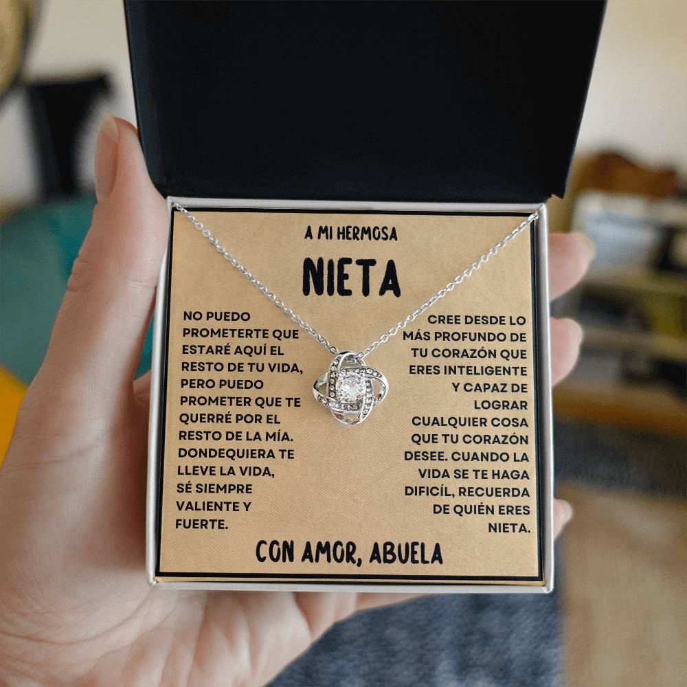 Mi Nieta-Tan (Abuela) | Collar Love Knot