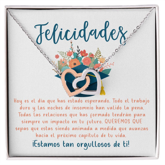 Graduation | Intertwined Hearts Necklace 