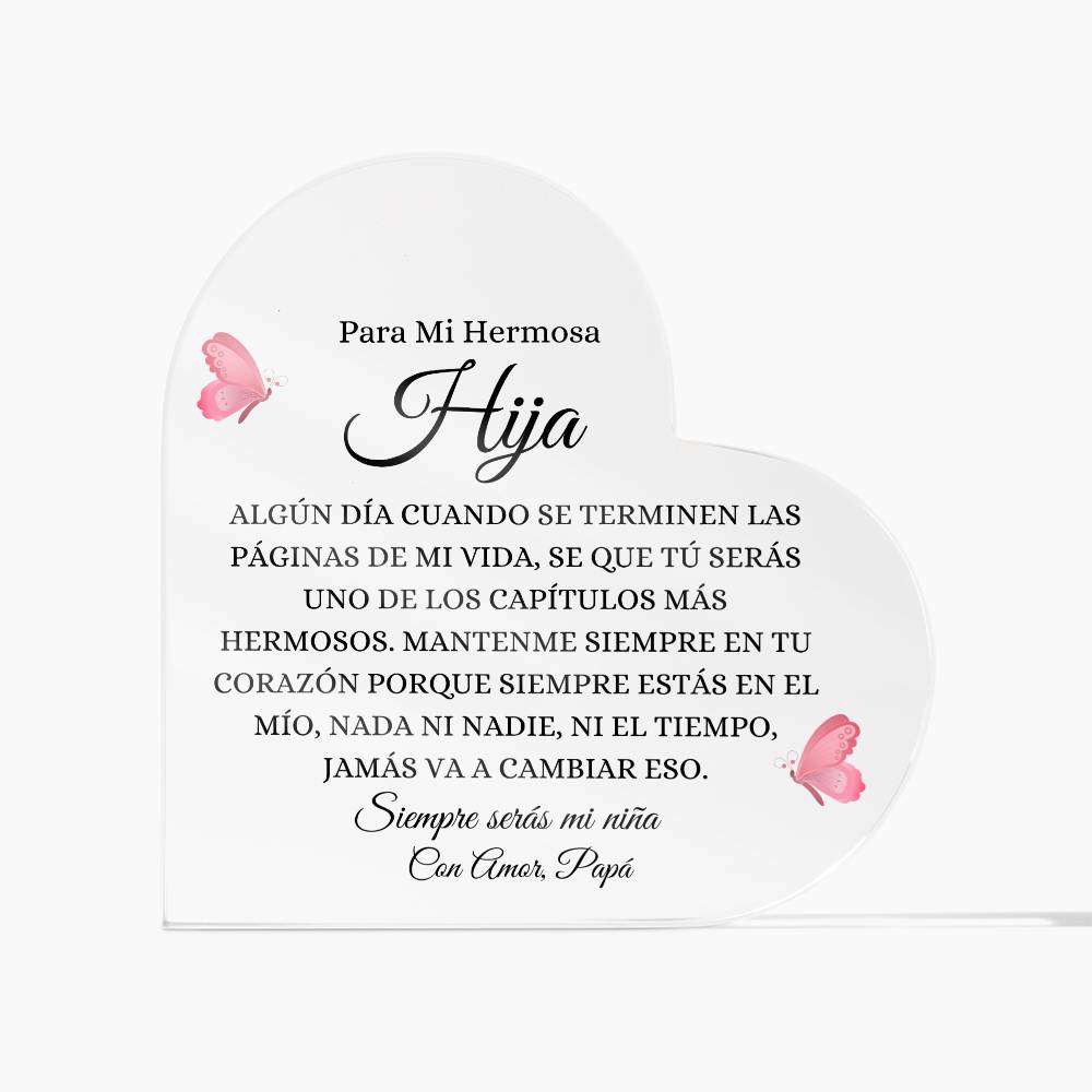 Mi Hermosa Hija | Place de Corazón