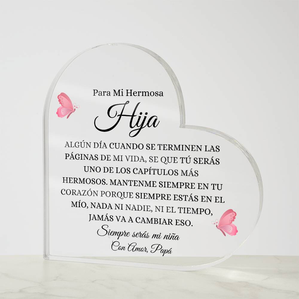 Mi Hermosa Hija | Place de Corazón