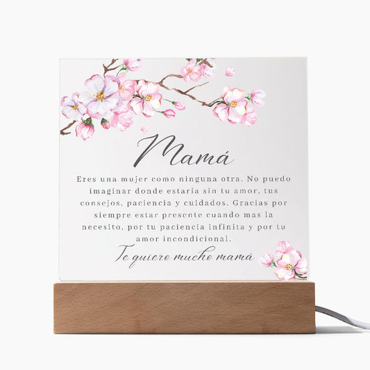 Mamá (Cherry Blossom) - Placa de Acrílico