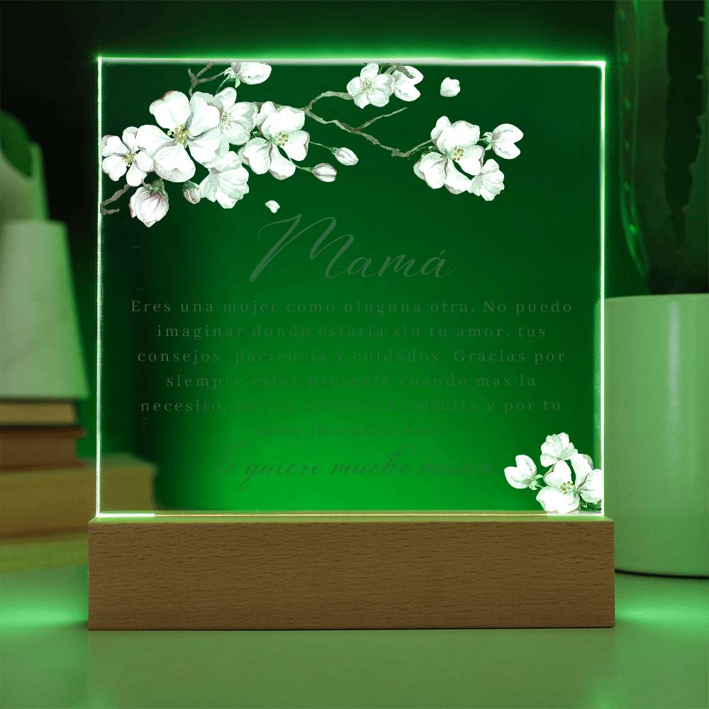 Mamá (Cherry Blossom) - Placa de Acrílico