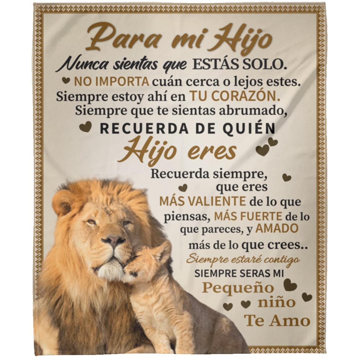 Para Mi Hijo (León) Manta