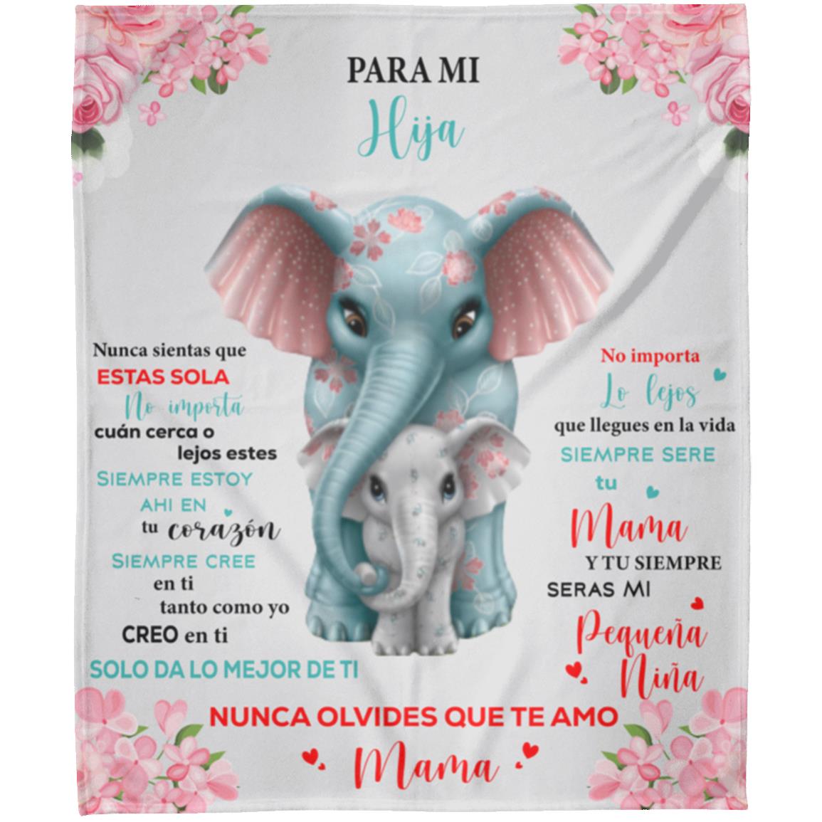 Mi Hija (Elefante) Manta