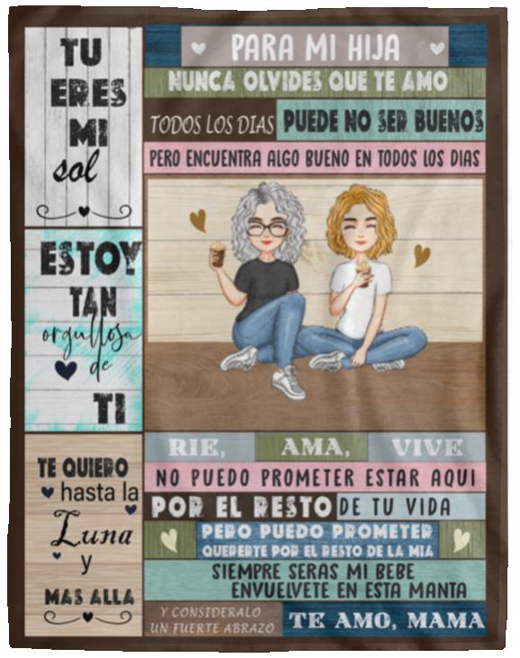 Mi Hija (Madera) Manta