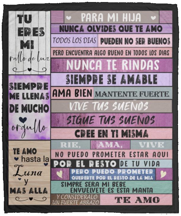 Hija (Madera 2) Manta
