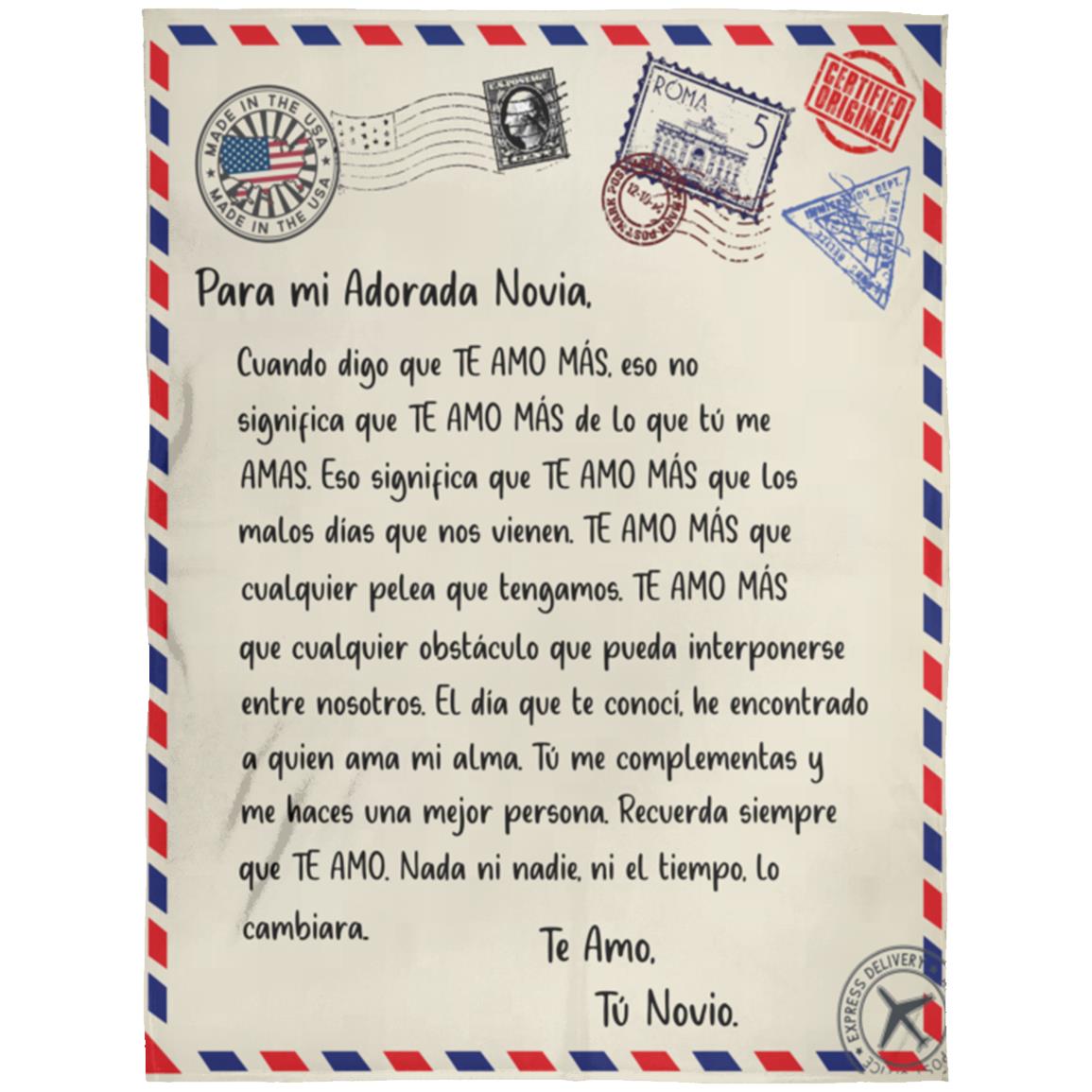 Mi Novia (Postal) Manta