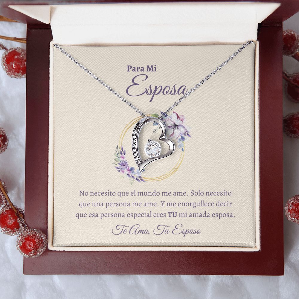 Wife | Forever Love Necklace - Apple 