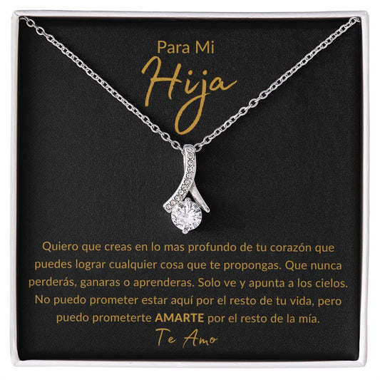 Para Mi Hija | Alluring Beauty Necklace | Gold