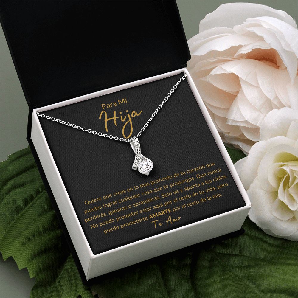 Para Mi Hija | Alluring Beauty Necklace | Gold