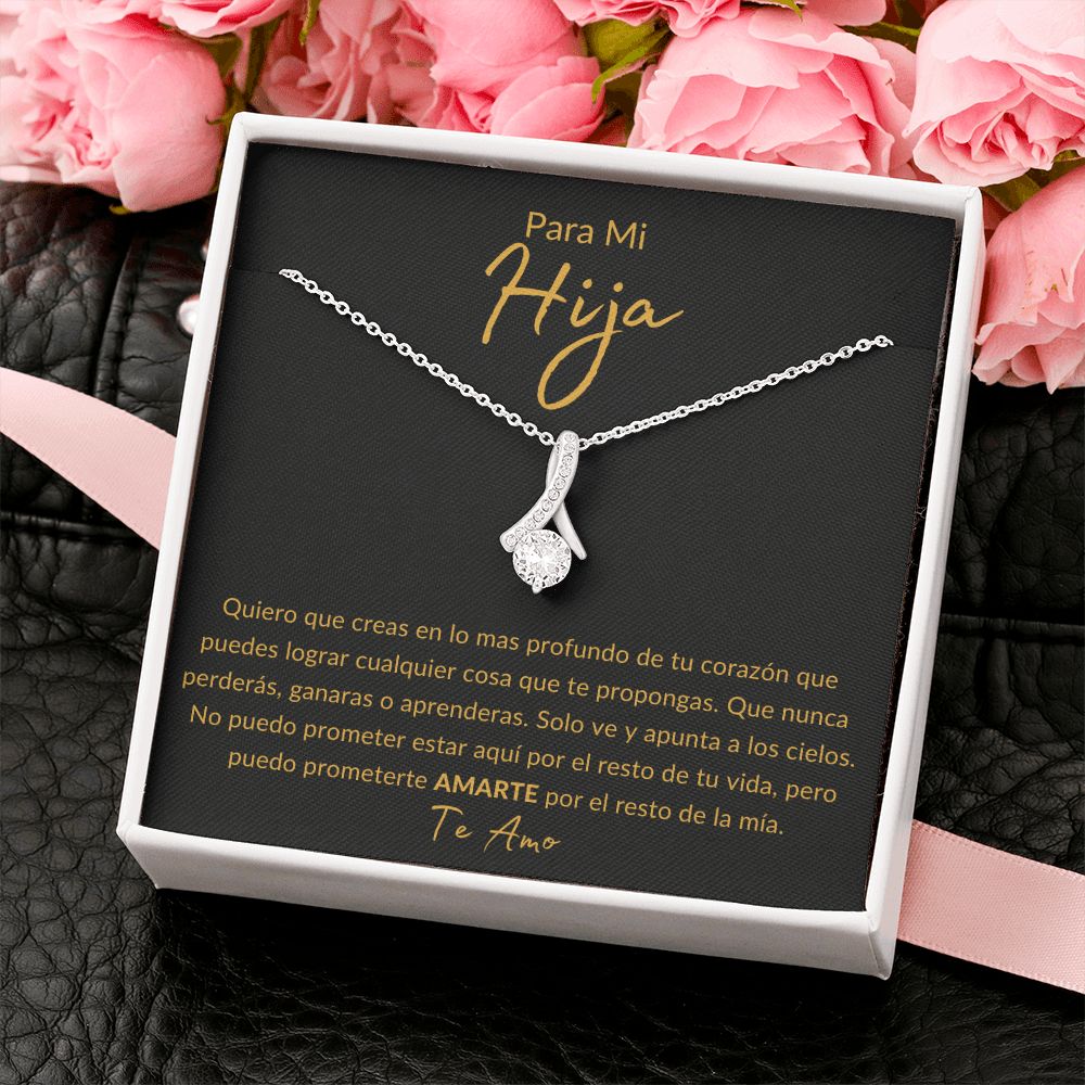 Para Mi Hija | Alluring Beauty Necklace | Gold