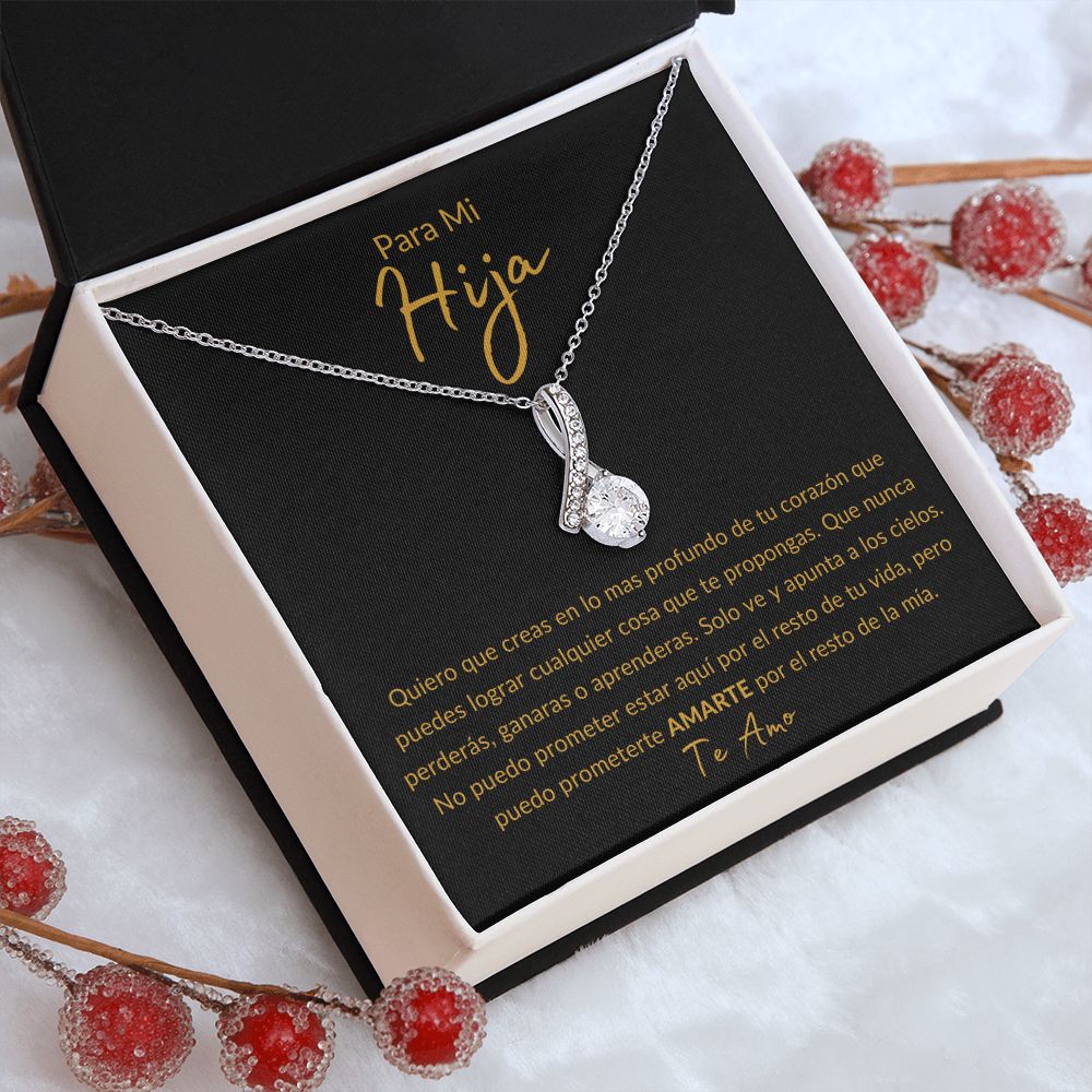 Para Mi Hija | Alluring Beauty Necklace | Gold