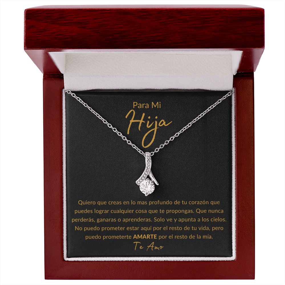Para Mi Hija | Alluring Beauty Necklace | Gold