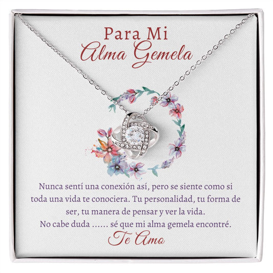 Mi Alma Gemela | Collar Love Knot