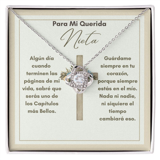 Mi Nieta | Collar Love Knot