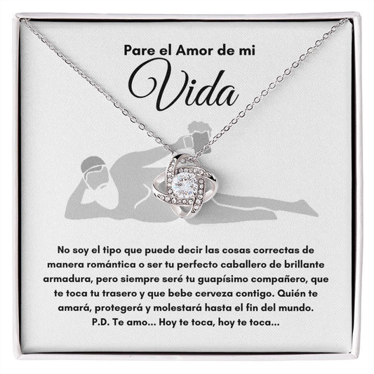 The Love of My Life | Love Knot Necklace - Dad 