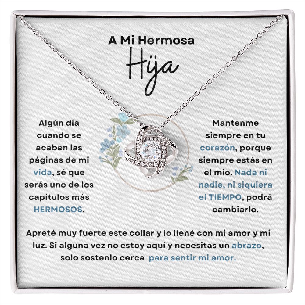 *Venta* Hija | Collar Love Knot