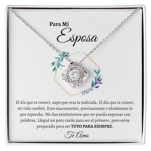Mi Esposa | Collar Love Knot