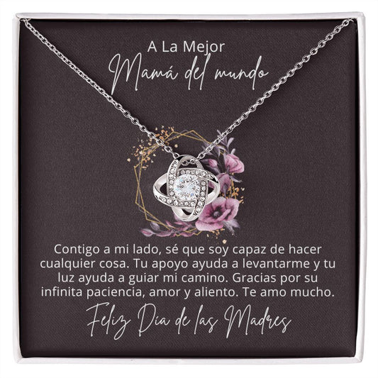 La Mejor Mamá | Collar Love Knot