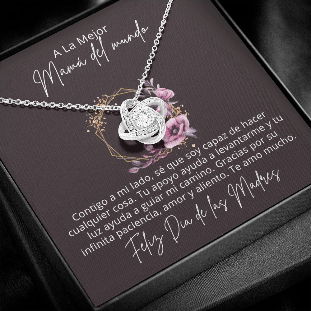 La Mejor Mamá | Collar Love Knot