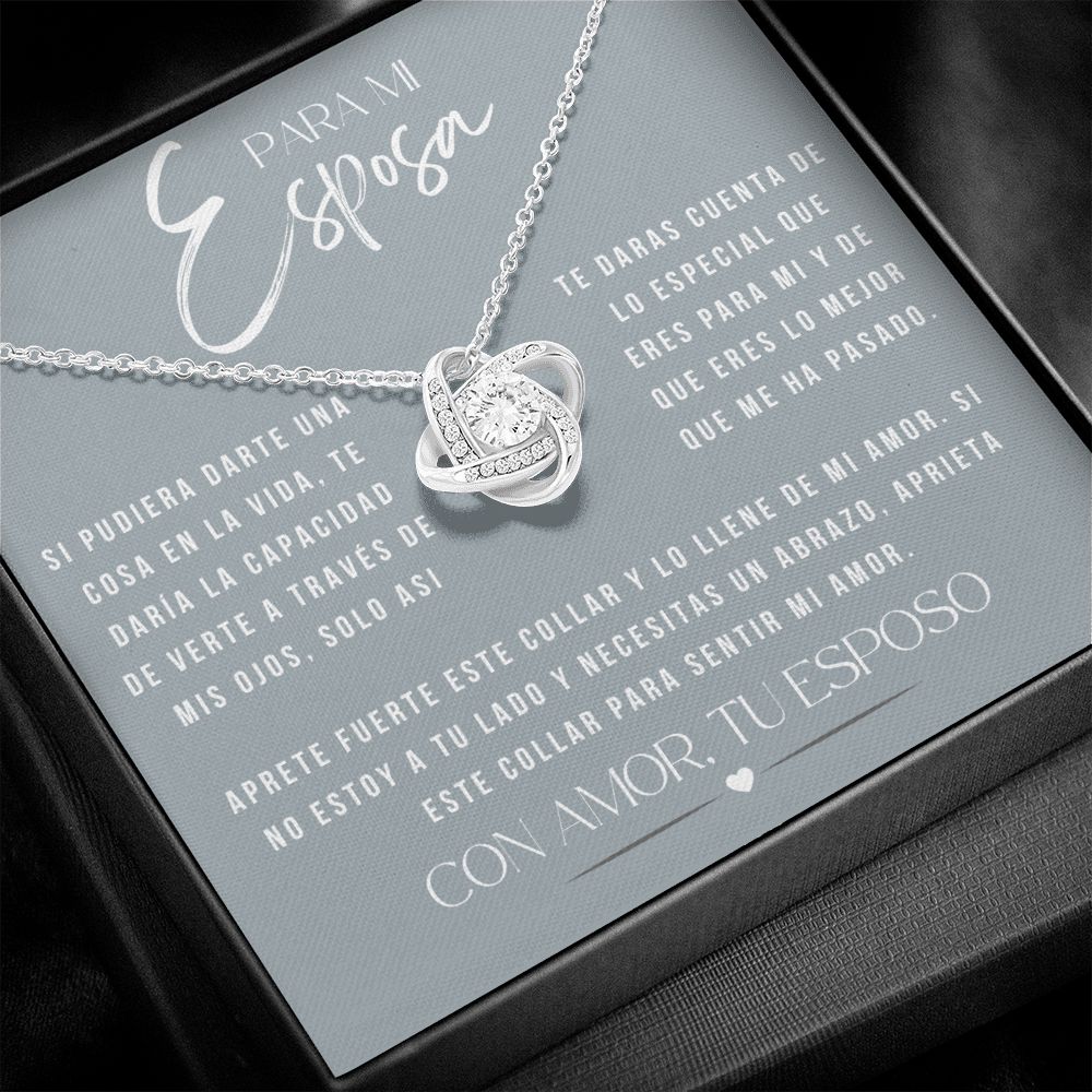 Esposa | Collar Love Knot
