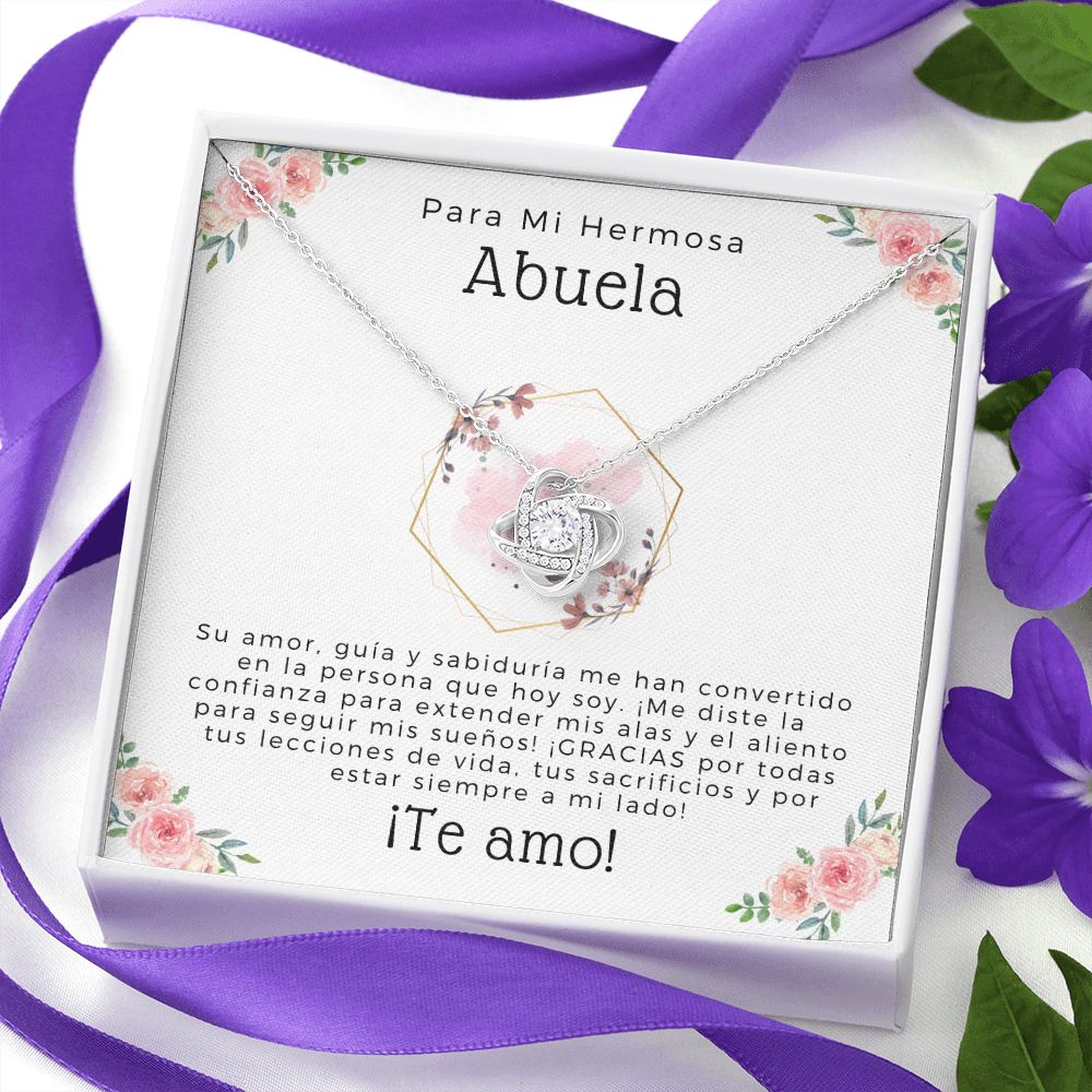 For My Grandma | Love Knot Necklace 
