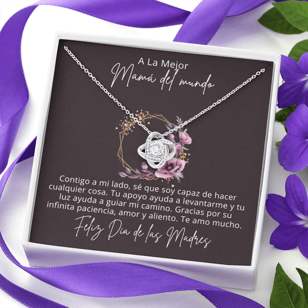 La Mejor Mamá | Collar Love Knot