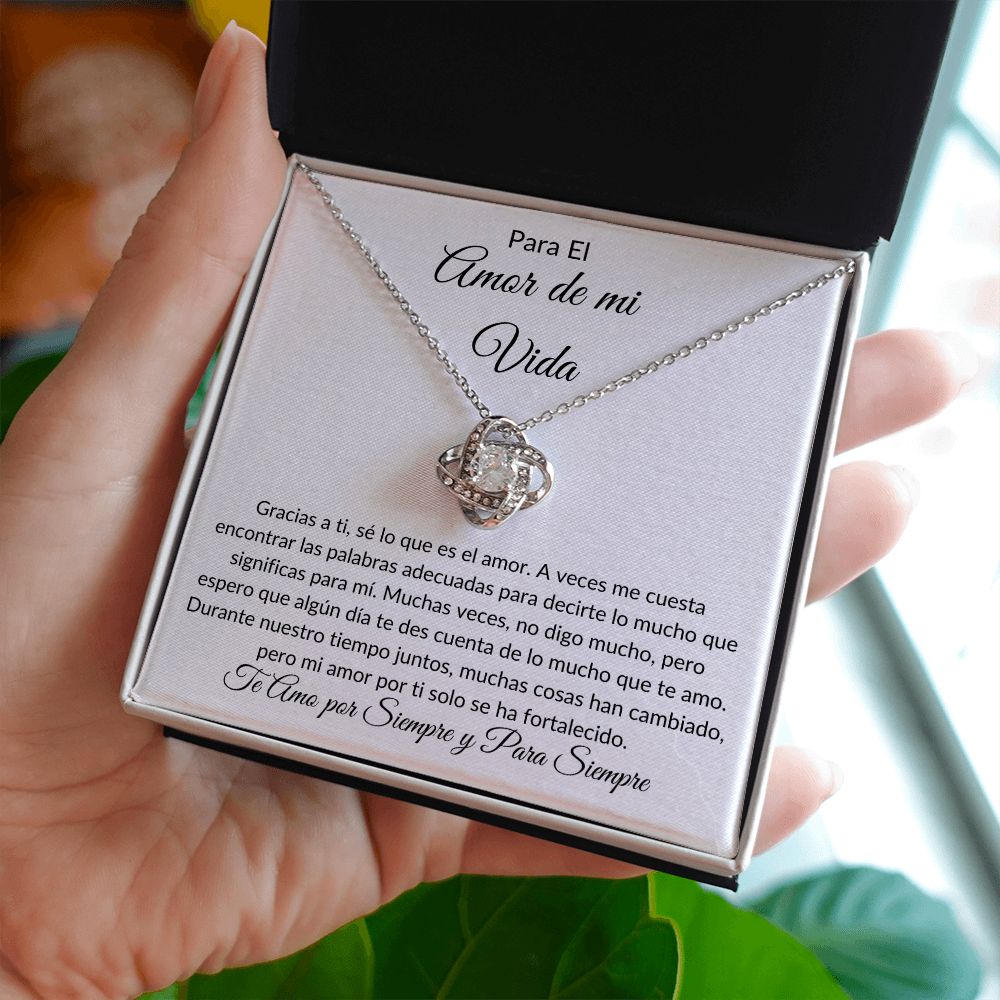 El Amor de mi Vida | Collar Love Knot