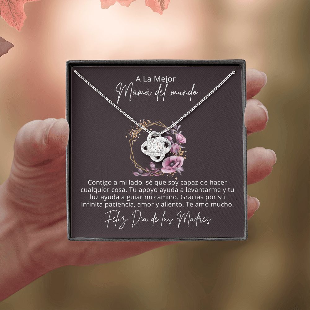 La Mejor Mamá | Collar Love Knot