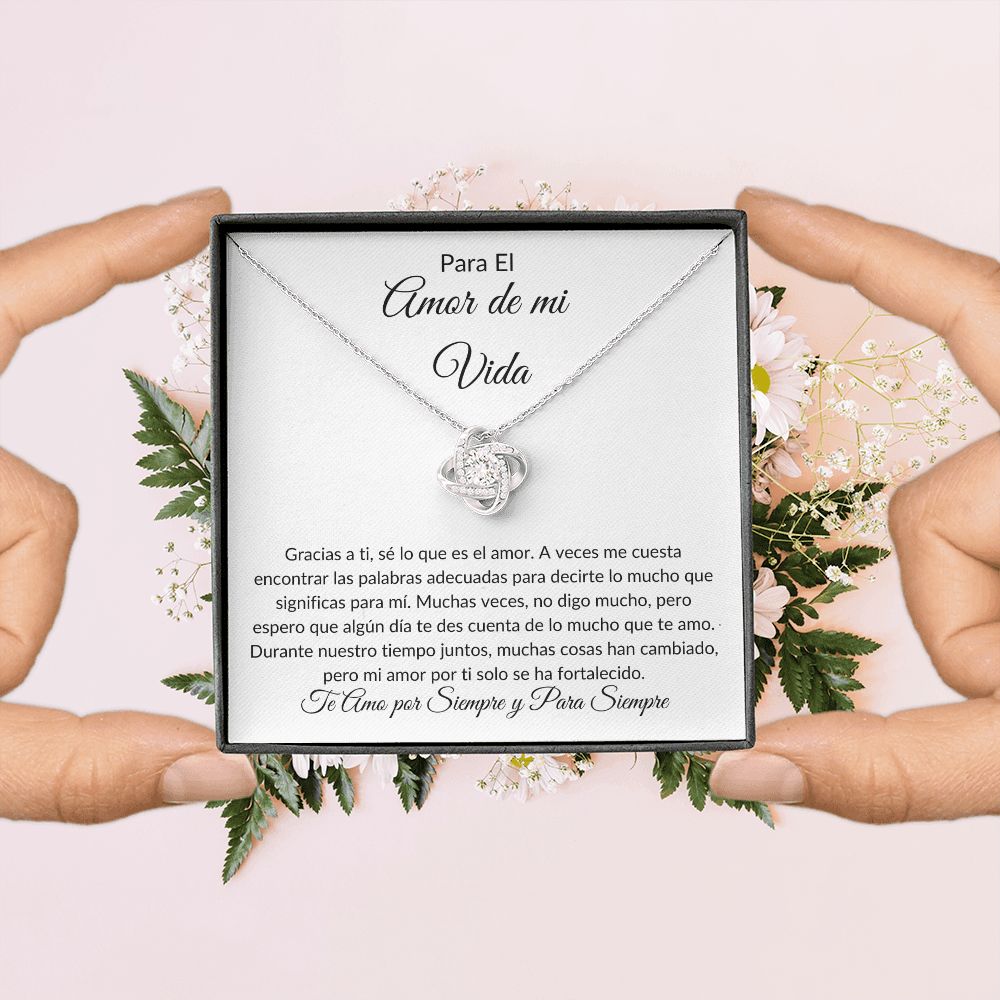 El Amor de mi Vida | Collar Love Knot