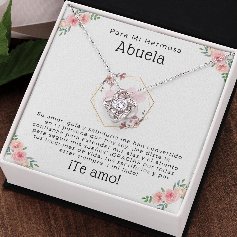 For My Grandma | Love Knot Necklace 