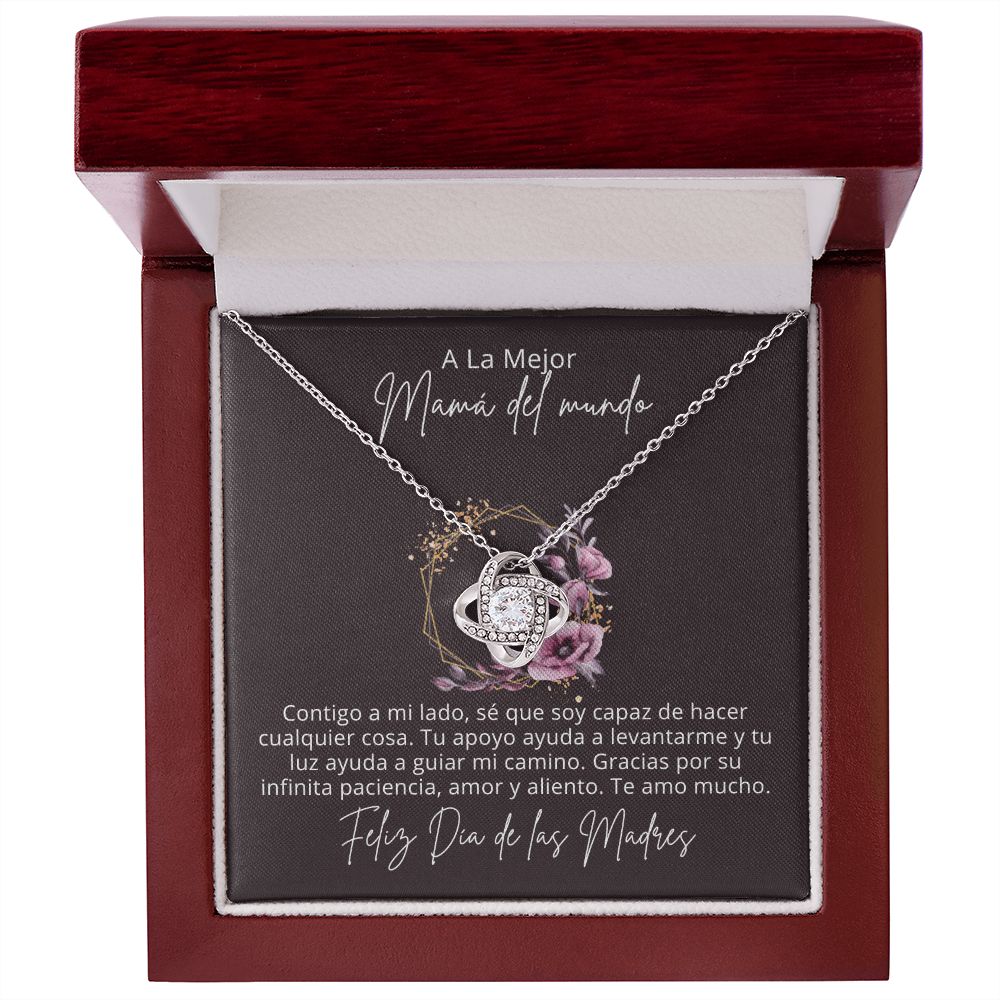 La Mejor Mamá | Collar Love Knot