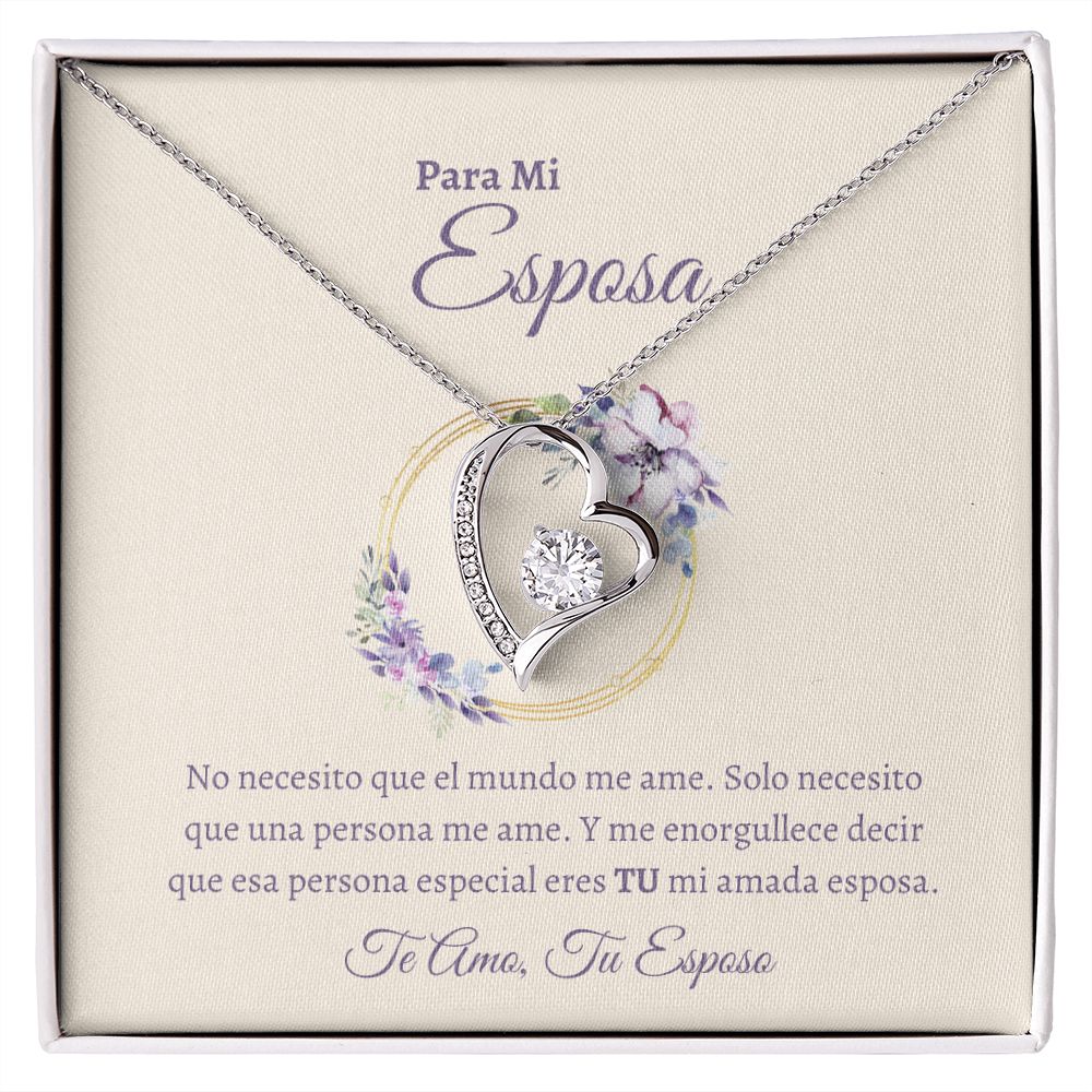 Wife | Forever Love Necklace - Apple 