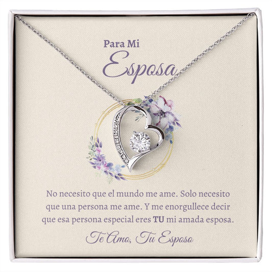 Esposa | Collar Forever Love - Pple