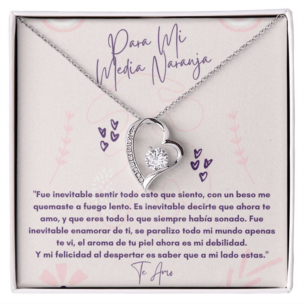 Mi Media Naranja | Collar Forever Love
