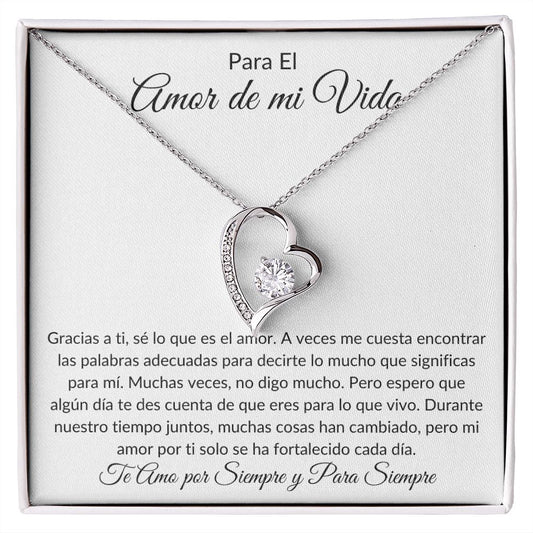 The Love of My Life | Forever Love Necklace - Thanks to You 