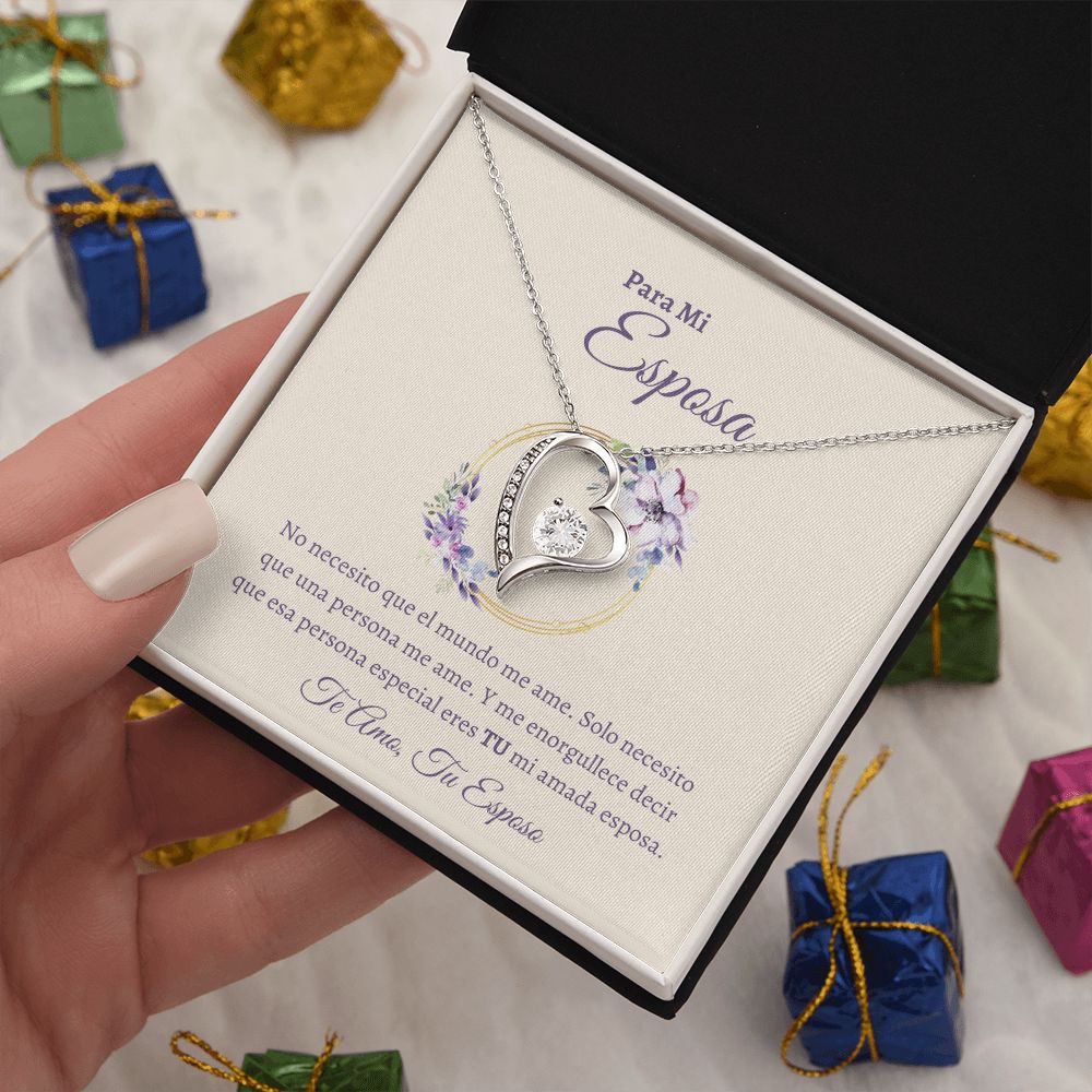 Wife | Forever Love Necklace - Apple 