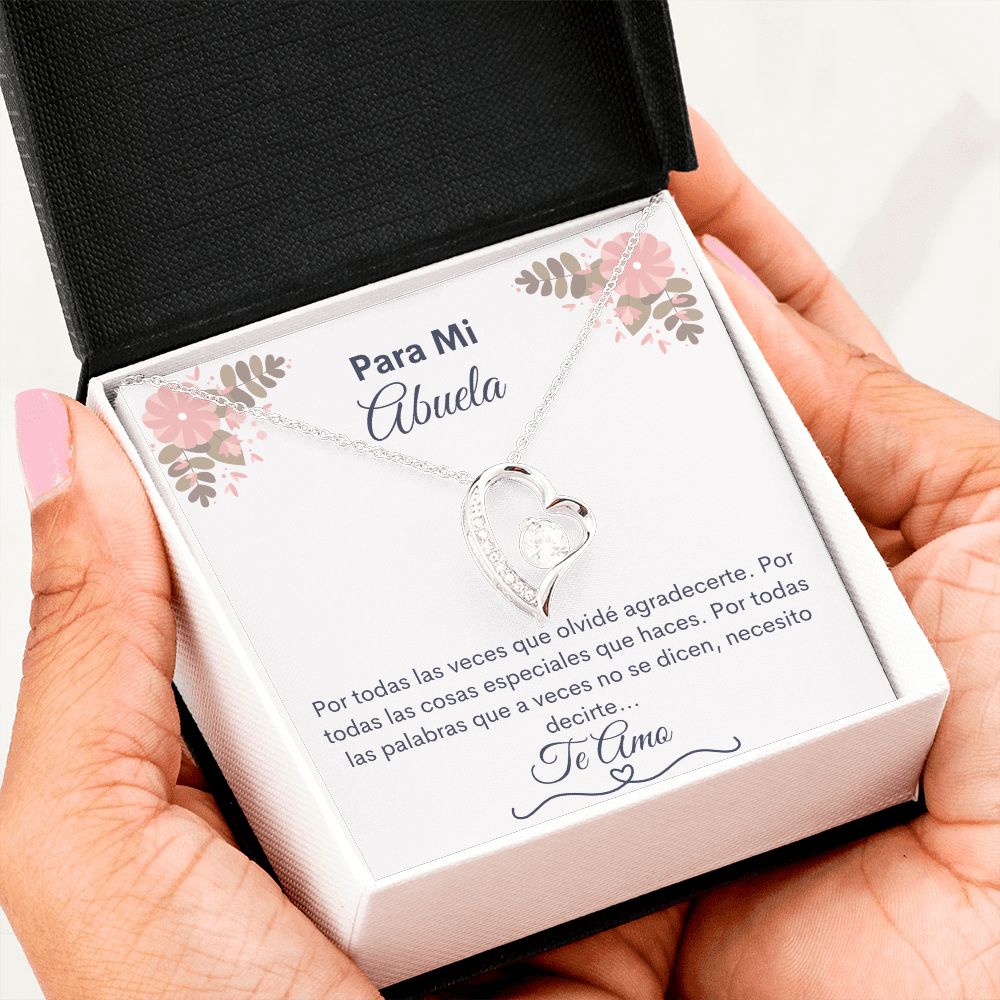 Para Mi Abuela | Collar Forever Love