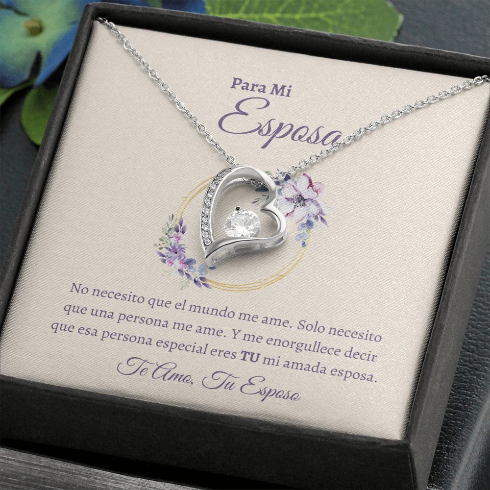 Wife | Forever Love Necklace - Apple 